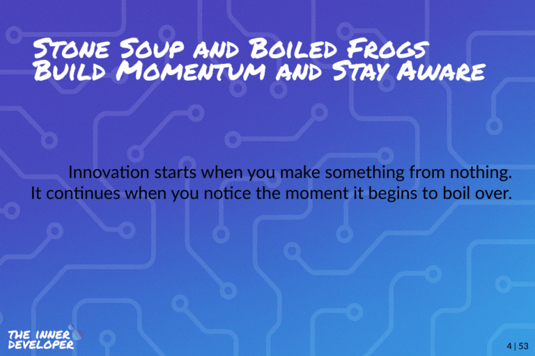 Colored image with theme colors and the post's title